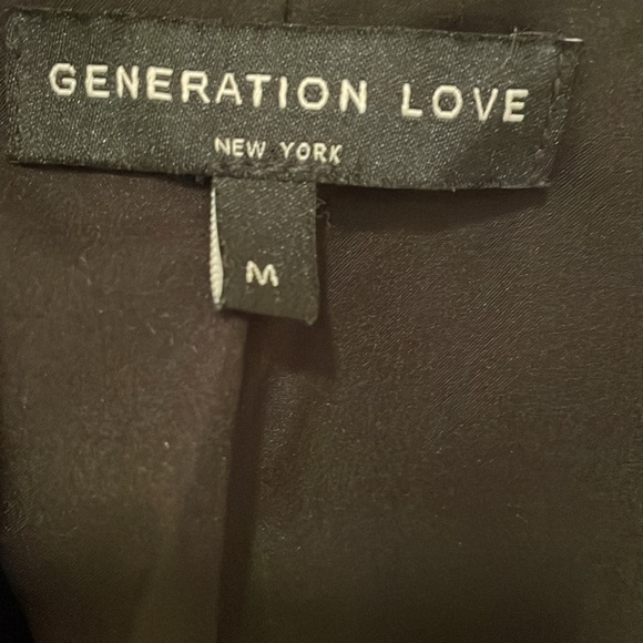 Generation Love Delilah Blazer in Black Boucle - Picture 4 of 6